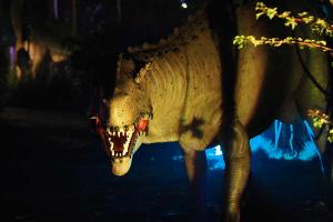 Dino's in het donker
